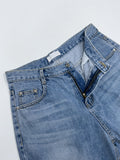 403 Catbrush Wide Denim Pants