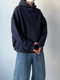 Snap Warmer Hood Sweatshirt
