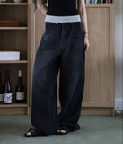 Heaven Lettering Denim Pants