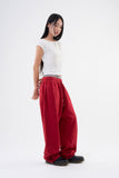Check sagging sweatpants