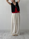 Frill Layered Knit Sleeveless