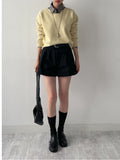 Dot See-Through Loose-Fit Shirt