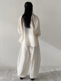 Roll-up Tencel Loose Fit Shirt