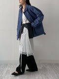 Garment Work Over Fit Half Jacket
