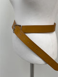 [30mm] Square Cowhide Belt