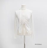 Leuki Tie Shirring T-Shirt
