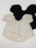 Nylon Two-Way Flare Blouse