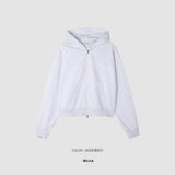 Crop Hood Zip-Up