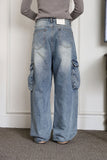 Benny cargo denim pants