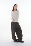 Choco balloon boyfit pants