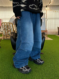 Lake Denim Parachute Wide Pants