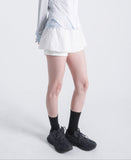 PANTS ON SKIRT