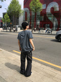 Isle Damage Flare Denim Pants