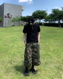 Ripstop Adjust Cargo Bermuda Pants