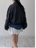 [Pants Lining] Lace Flare Mini Skirt
