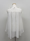 [Strap SET] Dite Chiffon Halter Neck Sleeveless Blouse