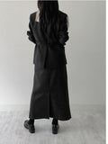 [Setup Available/Three-Piece] Mog Wool Robe Jacket