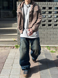 Sean Snap Cargo Wide Denim