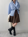 Nasty Midi Pleated Skirt