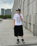 Derring tutuck bermuda pants