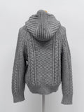 [Wool 80%/Barclava SET] Fisherman Loose Fit Knit