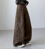 Gallua Peach Wide Pants