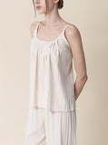 Bell Pintuck Sleeveless