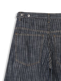Oki Striped Wide Denim
