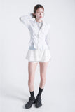 ZIP SLIT BLOUSE