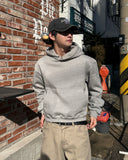 Terry Snap Crop Hoodie