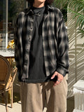 Ombre Pigment Check Shirt