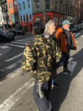 Polter camouflage dumble zip-up