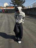 Sports crop hooded Zip-Up