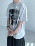 Square Face Printing T-shirt