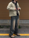 Quadra Pocket Pigment Collar Work Jacket