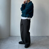 Fleece Collar Half Zip-Up