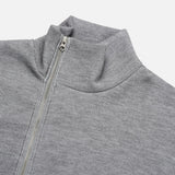 Moore Side Knitted Zip Up