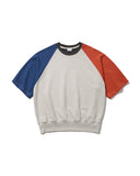 Palette Raglan Half Sweat Shirt