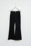 (W) Black Flare Jeans