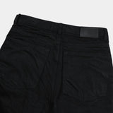Crow Black Flare Denim