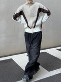 Rider High-Neck Knit Zip-Up