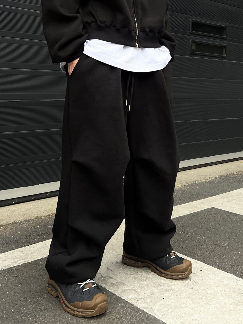 【KOOLOSET】Balloon Deep Burshed Sweatpants KOOLOSET】Balloon Deep Burshed Sweatpants (スウェットパンツ
