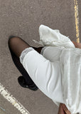 LACE BIKER PANTS
