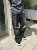 Isle Damage Flare Denim Pants