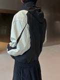 Cynical Curve Nylon Windbreaker