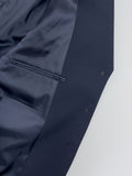 Back-button Single Loose-fit Short Jacket