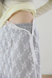 Izu back cut string pants