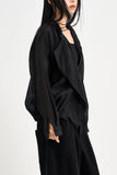 Summer Wrap Sheer Blouson