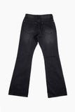 Mild wash bootcut denim pants