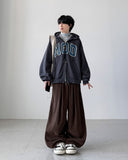 Bowl Pintuck Corduroy Pants